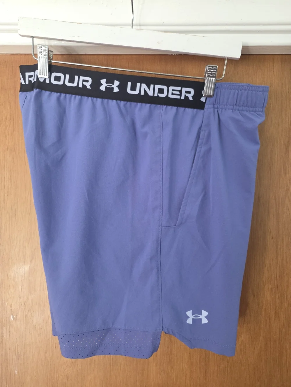 Under Armour Men's Size Large Purple UA Vanish Woven 6